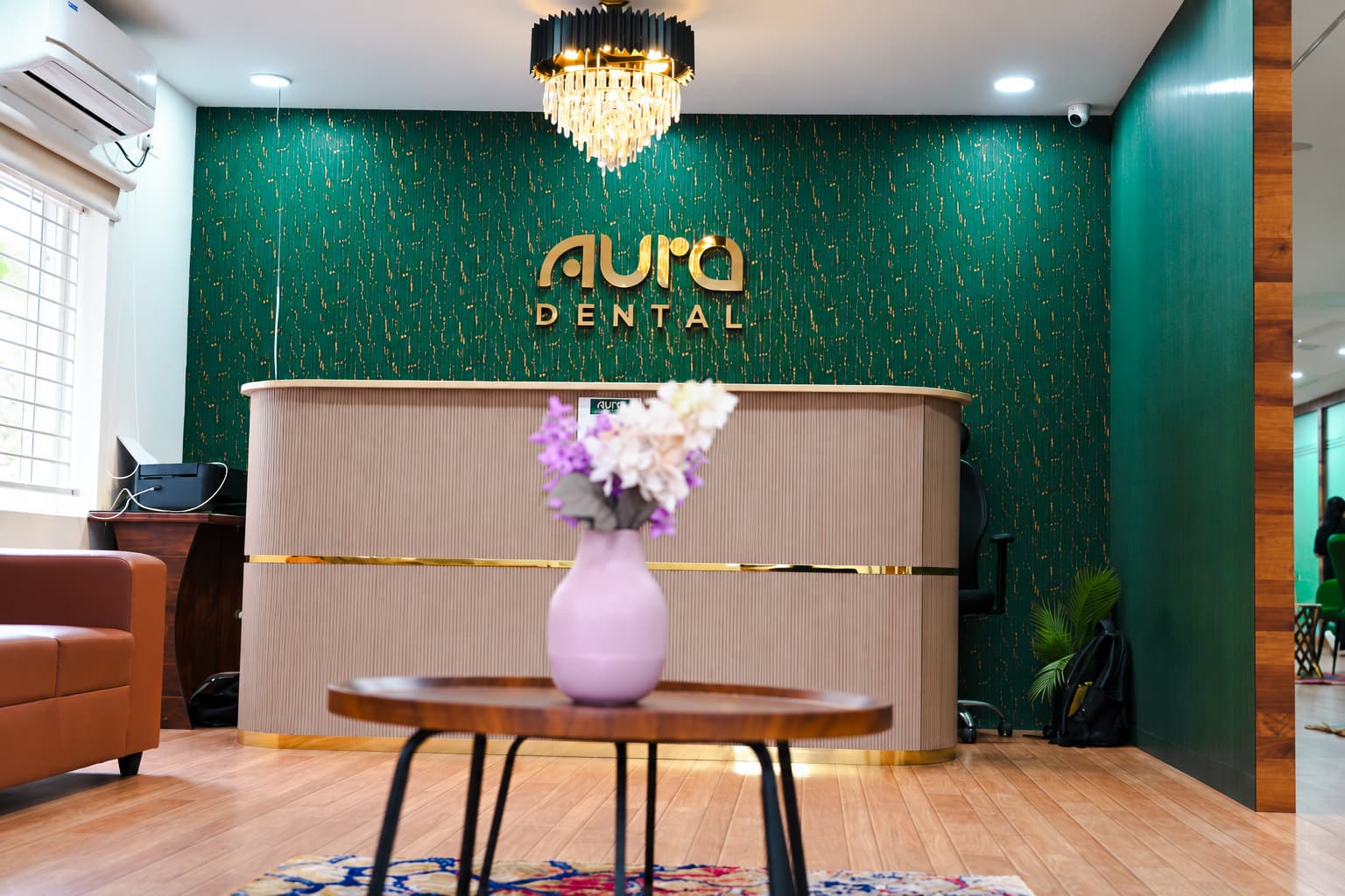Front Desk at Aura Dental, Madinaguda